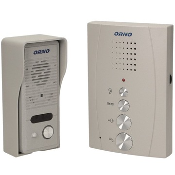 БЕСРУЧНОЙ ИНТЕРФОН ДЛЯ КАЛИТКИ СЕРЫЙ ORNO OR-DOM-RE-914
