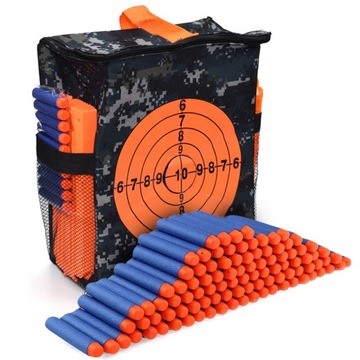СУМКА-ЦЕЛЕВАЯ ДЛЯ NERF LAUNCHER ДЛЯ +50 ДОПОЛНЕНИЙ ДЛЯ СТРЕЛ