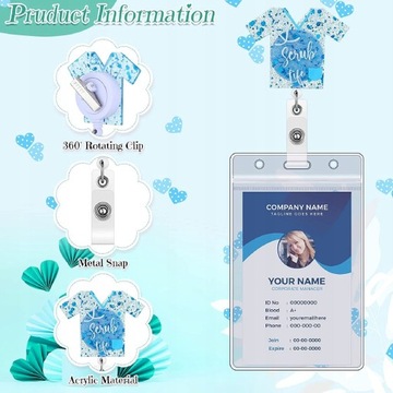 16×ZWIJANA LINKA SMYCZ DO KLUCZY NA IDENTYFIKATO