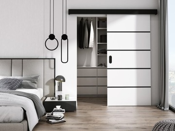 РАЗДВИЖНЫЕ ДВЕРИ КОМПЛЕКТ РАЗДВИЖНОЙ СИСТЕМЫ BLACK LINE