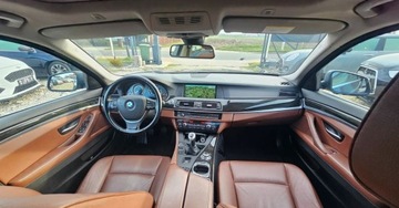 BMW Seria 5 F10-F11 2013 BMW Seria 5 Hade-up Limuzyna 2.0 d. 163 skora, nawigacja professionnel, zdjęcie 32
