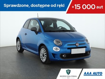 Fiat 500 II Seria 4 1.2 69KM 2019 Fiat 500 1.2, Salon Polska, Serwis ASO, Skóra