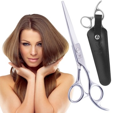 ОСТРЫЕ УДОБНЫЕ НОЖНИЦЫ ДЛЯ СТРИЖКИ ВОЛОС НЕ ЗАСТРАИВАЮТ КОРПУС