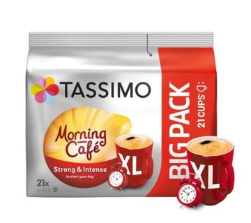 TASSIMO Jacobs Morning Cafe MILD XL капсулы 2 x 21