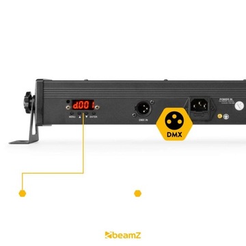 Светодиодная лента 18x 4 Вт RGB IEC DMX XLR IP20 Beamz