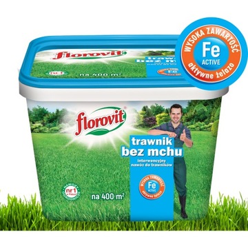Nawóz Do TRAWY Interwencyjny TRAWNIK BEZ MCHU Antymech Florovit SKUTECZNY