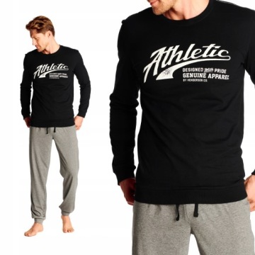 HENDERSON Длинная мужская пижама ОПТИМИСТ 38376-99 XXL