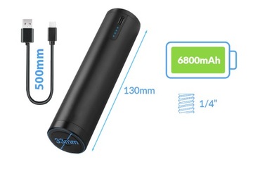 МОНОПОД GRIP POWERBANK ДЛЯ СПОРТИВНЫХ КАМЕР GoPro