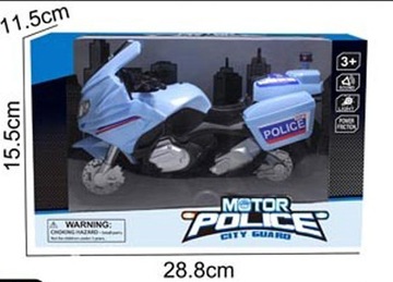 Motor policyjny na baterie
