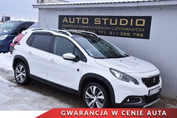 Peugeot 2008 I SUV Facelifting 1.2 PureTech 110KM 2018 Peugeot 2008 NaviKamera SkoraAlcantara Ambiente Led Panorama Klimatronic, zdjęcie 1