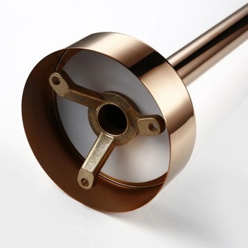 Bateria Wannowa +umywalkowa +Syfon Rose Gold POLER