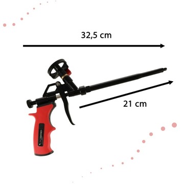 Пистолет для пены KAFUWELL Professional монтажный 189 мм