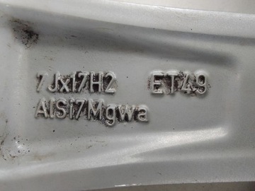 FELGA SKODA 5X112 7JX17 ET49 5H0601025 5E0601025CC
