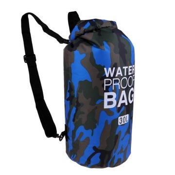Водонепроницаемый камуфляжный синий рюкзак