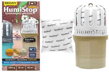 HUMISTOP POCHŁANIACZ WILGOCI AROMA ZAPACH BAWEŁNA