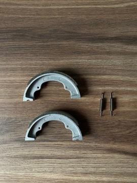 НОВЫЙ КОМПЛЕКТ ТОРМОЗНЫХ КОЛОДОК JAWA 50 JAWKA KACZKA PANCERKA MUSTANG