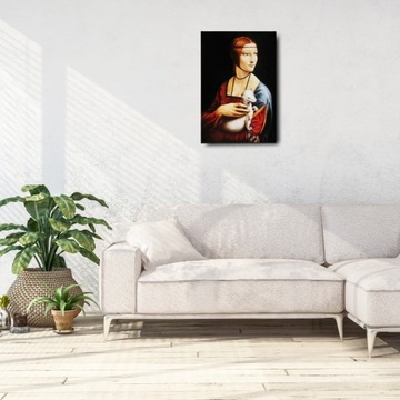 Картина на холсте ДАМА СО СТИРАНИЕМ 40х60см