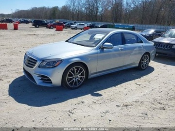 Mercedes Klasa S W222 2019 Mercedes-Benz Klasa S 2019r., 450, od ubezpieczalni 3.0 Benzyna 362KM, zdjęcie 2
