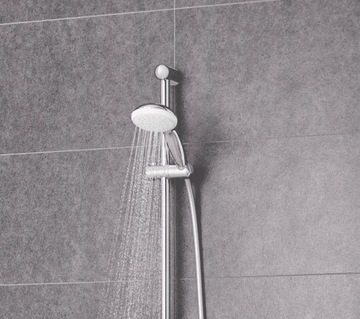 GROHE zestaw natryskowy + bateria prysznicowa LAVEO - system CLICK ON