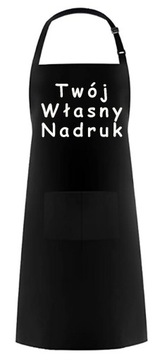 FARTUCH FARTUSZEK KUCHENNY Z WŁASNYM NADRUKIEM