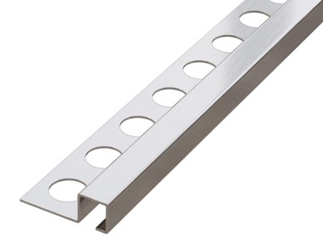 PROFIL NAROŻNY CHROM MAT Q 270 cm x 10,5 mm