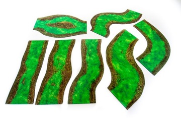 НАБОР 2D РЕКА ДЛЯ WARHAMMER - ТОКСИЧЕСКИЙ