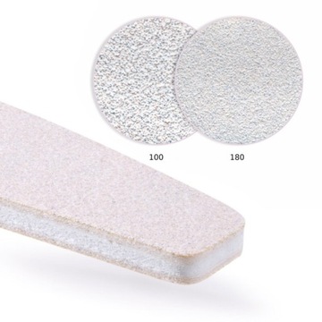 10 пилочек для ногтей 100/180 Aba Łódź Flamingo