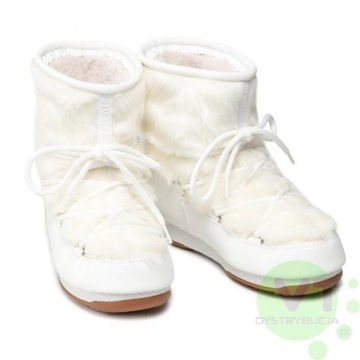 MOON BOOT śniegowce MONACO LOW FUR WP 2 waterproof do -35 stopni C 41 26