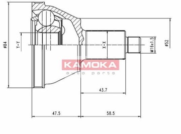 KLOUB VNĚJŠÍ 7084 KAMOKA