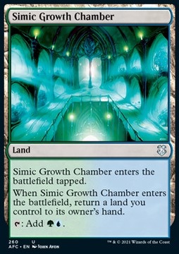 Simic Growth Chamber (Commander: AFR)