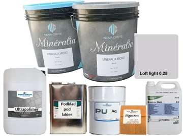 BETON CIRE/MIKROCEMENT/MIKROBETON MINERAL TOP 10m2