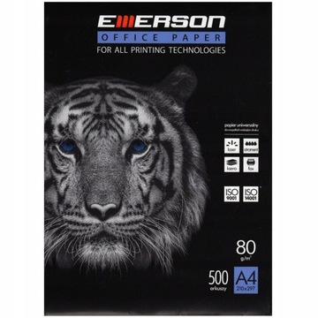 Papier biurowy Emerson A4 500arkuszy 80g ryza
