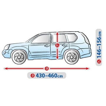 Plandeka Na Samochód Pokrowiec Kegel BASIC L SUV - 3 warstwy