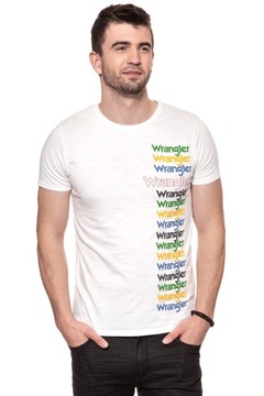 Męska koszulka t-shirt Wrangler FESTIVAL TEE S