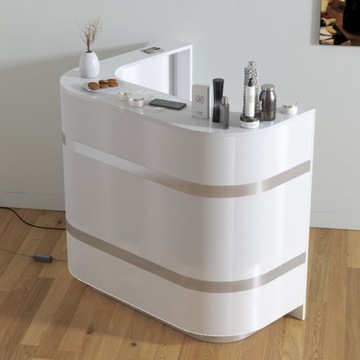 Стойка ресепшн R14 130x100см LED