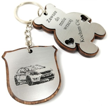 BRELOK DO KLUCZY FORD PREZENT NA WALENTYNKI GRAWER