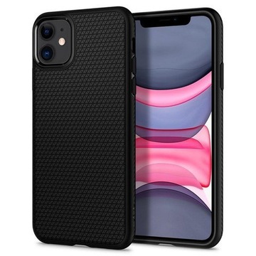 Etui Spigen Liquid Air Black do iPhone 11, cover