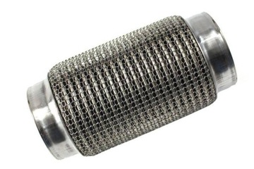 Łącznik elastyczny wydechu 89x200mm Wzmocniony 304