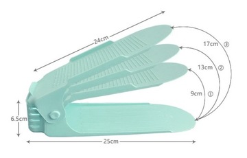 10x ORGANIZER UCHWYT NA BUTY OBUWIE PÓŁKA DO SZAFY