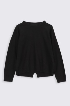 Dziewczęcy sweter czarny 92 Coccodrillo
