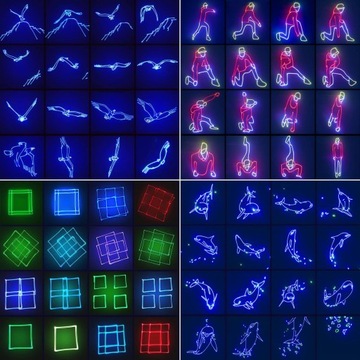 Ehaho DJ диско-освещение 3D RGB-анимация для стены, пола, вечеринки