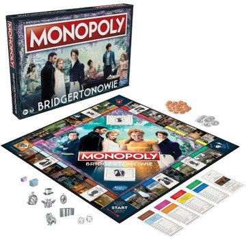 Gra planszowa Hasbro Monopoly Bridgertonowie wersja POLSKA