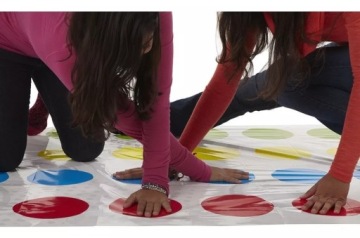 ТВИСТЕР НАСТОЛЬНАЯ ИГРА СЕМЕЙНАЯ АРКАДА СОЦИАЛЬНАЯ БОЛЬШАЯ ВЕЧЕРИНКА КОВРИК