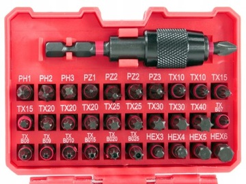 НАБОР УДАРНЫХ БИТ НАСАДКИ 32 шт.