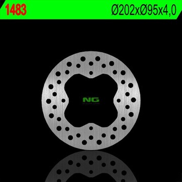 TARCZA HAMULCOWA PRZÓD TYŁ ARCTIC CAT 400 12-15