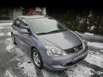 Honda Civic VII Hatchback 2.0 i 16V Type S 160KM 2005 Honda Civic 2.0S bez rdzy Stan Idealny Gwarancja12, zdjęcie 2
