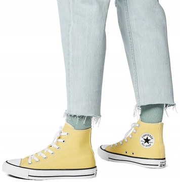 Buty CONVERSE CTAS HI Yellow 168576C wysokie 48