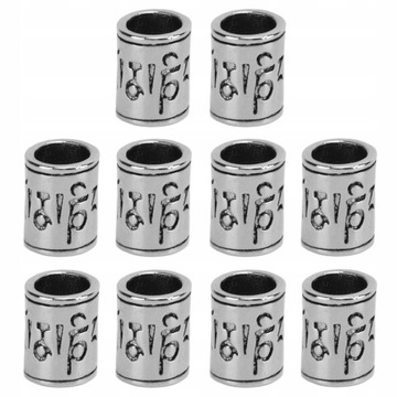 10шт бусины для выживания из сплава паракорда EDC