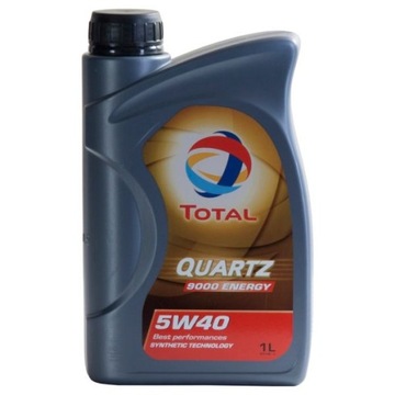 OLEJ TOTAL 5W40 QUARTZ 9000 ENERGY 1L