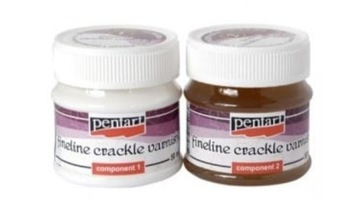 Pentart Lakier do Delikatnych Spękań 2 skł. 50ml